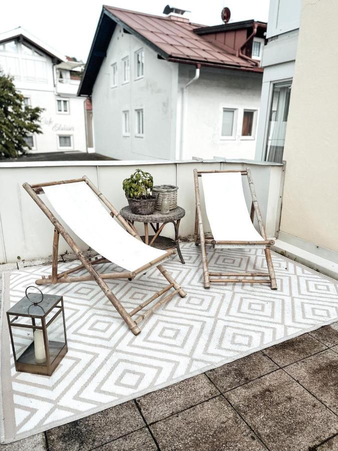 Zentrale Wohnung + Dachterrasse Sonthofen Dış mekan fotoğraf